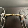 eques icelandic shank bit german silver rings