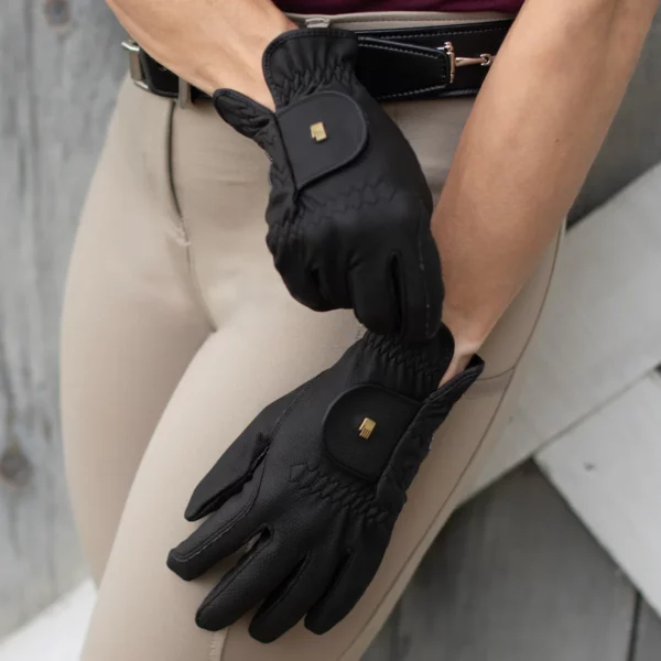 roeck-grip winter gloves black