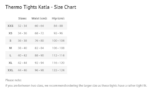 Size Chart Rider’s Thermo Tights katla – Super warm and soft