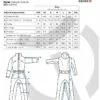 Sizechart Eques Deluxe overall
