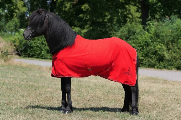 Top Reiter Fleecerug Soft-Line red P1037698