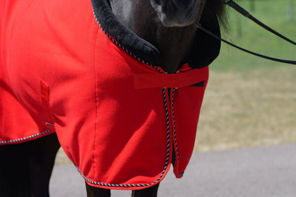 Top Reiter Fleecerug Soft-Line red4