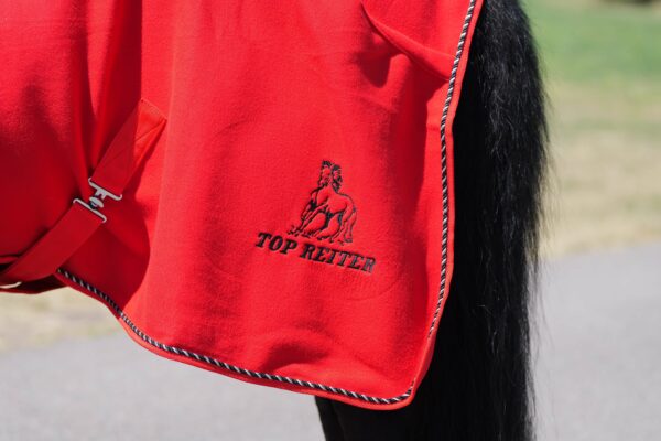 Top Reiter Fleecerug Soft-Line red6