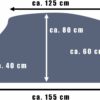 kidka sizechart blankets