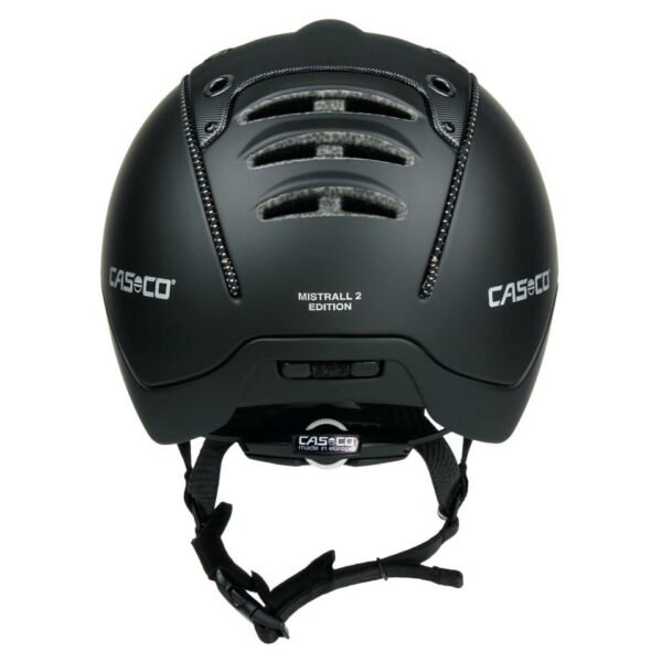 Casco Mistrall 2 LIMITED EDITION_Svart_svart_Struktur_bak