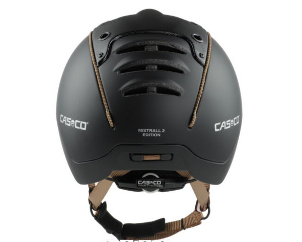 Casco Mistrall 2 LIMITED EDITION_svart_brun_Struktur_bak