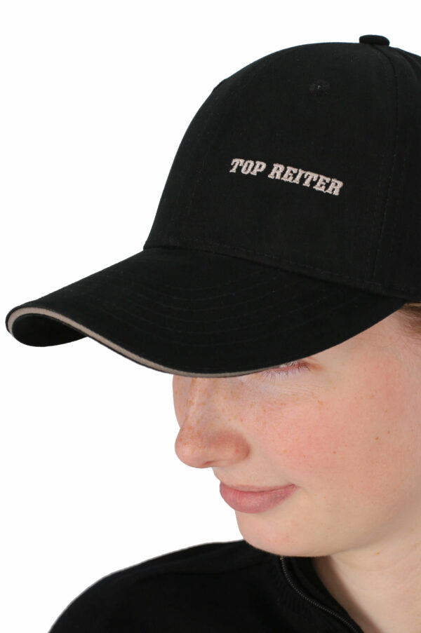 Cap Top Reiter Basecap-Unisex-Black-1-1