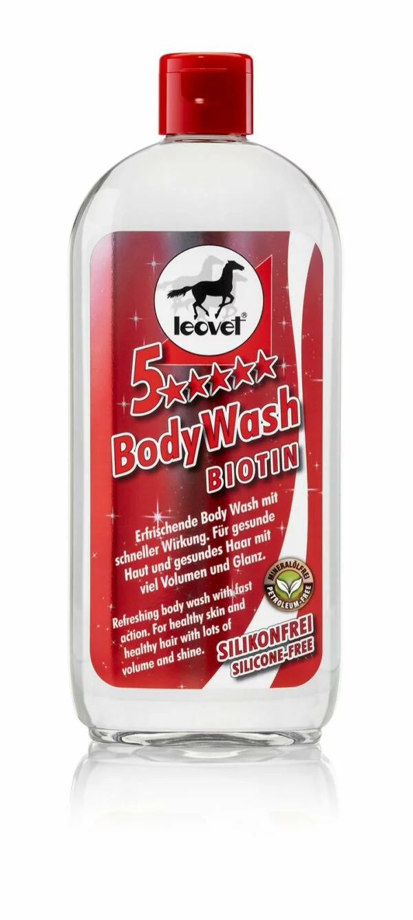 Leovet biotin body wash