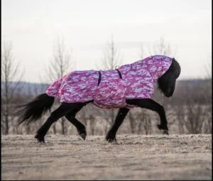 Eksemtäcke Camo Rosa