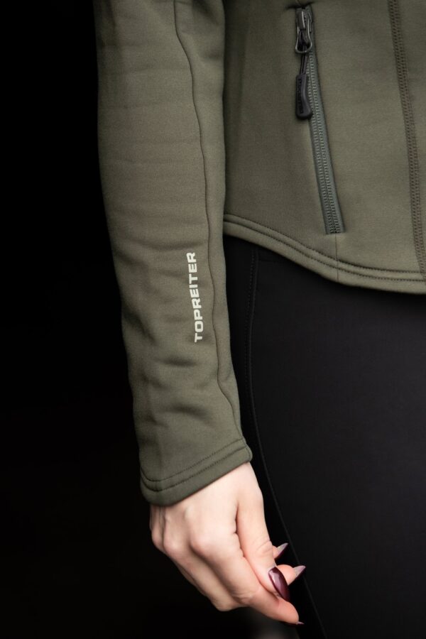 Topreiter-women-sweatshirt-jacket-Osk-green-arm_1365x2048